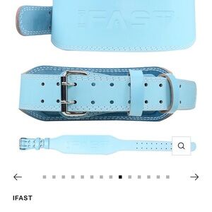 Women's Light Blue lifting Belt